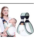 Baby Sling Carrier, Adjustable Baby Holder Carrier Ergonomic Baby Strap, Baby Half Wrapped Sling Hip Carrier For Newborn