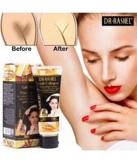 DR.RASHEL Gold Collagen Whitening Cream For Armpit Sensitive Area Body 80 ML