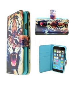 Stand Flip Leather Wallet Phone Cover Case For Apple iPhone 6 6s 4.7"